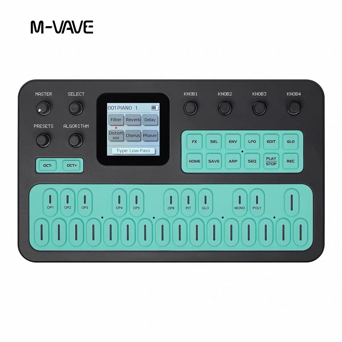 M-VAVE FM1 휴대용 FM 신디사이저, 블루투스  - Midi Controller Pad 리뷰 및 가격