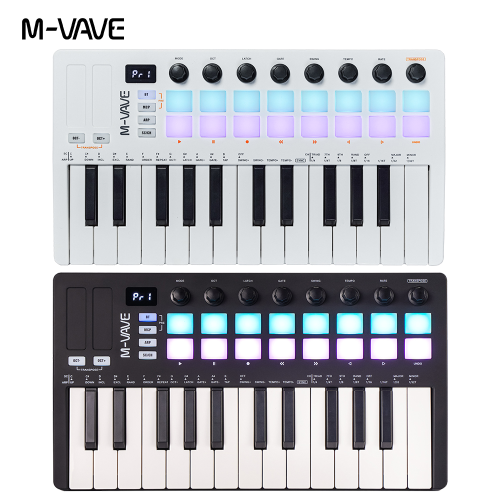M-VAVE MIDI 키보드 컨트롤러, 충전식 USB  - Midi Controller Pad 리뷰 및 가격
