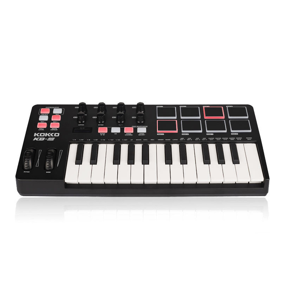 25키 MIDI 컨트롤러 키보드, 휴대용 음악 제작 패 - Midi Controller Pad 리뷰 및 가격